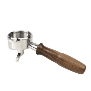 La Marzocco - portafilter z pojedynczą wylewką (drewno orzechowe)                                                                                                                                                                                              